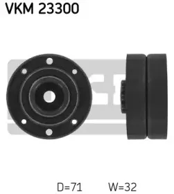 VKM 23300 SKF Паразитный / Ведущий ролик, зубчатый ремень